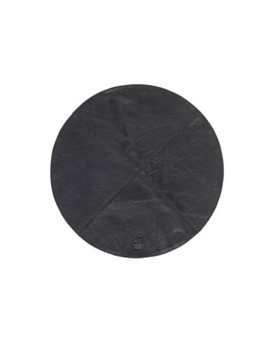 Artwood Nero-pöytätabletti, musta, pyöreä