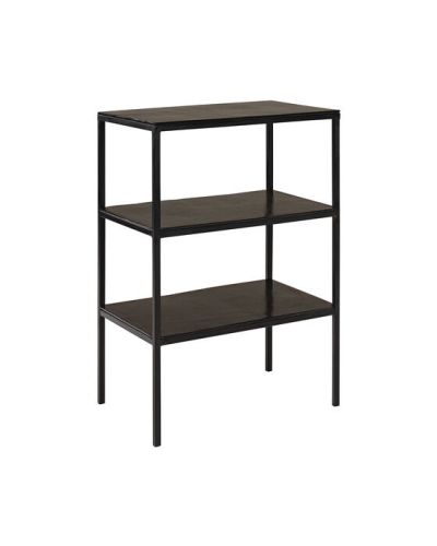 Artwood Mille Bedside Table Black