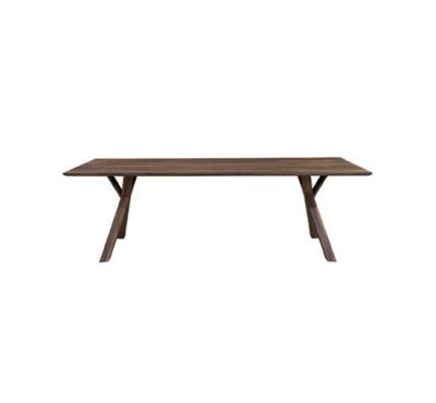 Artwood Tree Dining Table Silver Back
