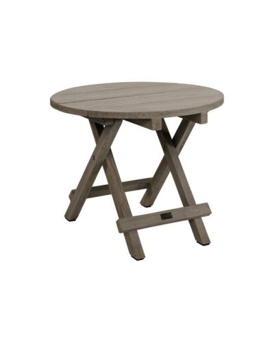 Artwood Pyöreä Vintage-sivupöytä charcoal