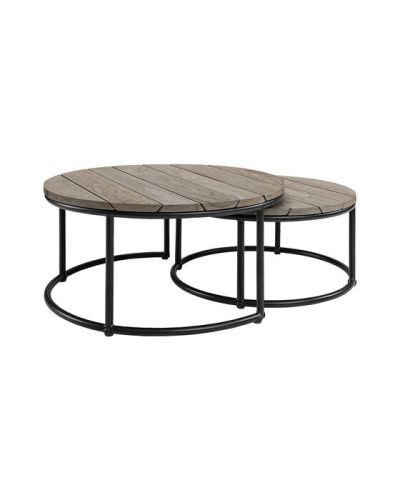 Artwood Anson-sarjapöytä, charcoal 2 kpl