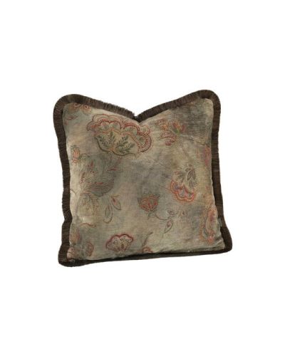 Artwood Miralago Flower -tyynynpäällinen hapsuilla taupe