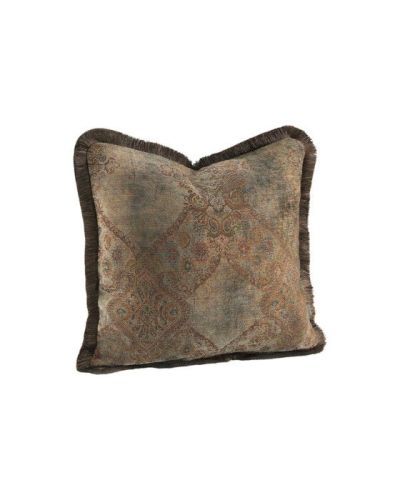 Artwood Miralago Paisley -tyynynpäällinen hapsuilla taupe