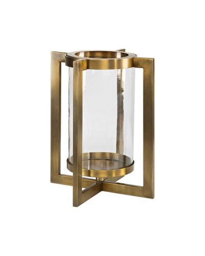 Artwood Verano-kynttilälyhty messinki