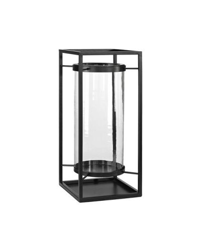 Artwood Sonomoa-kynttilälyhty matta musta