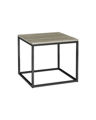 Artwood Mason-sivupöytä antiikinharmaa neliö