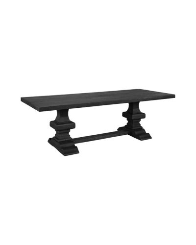 Artwood Paris-ruokapöytä musta 240cm