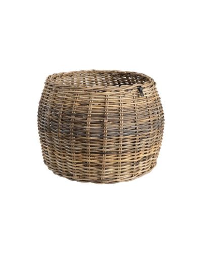 Artwood Flower Pot basket kubu grey