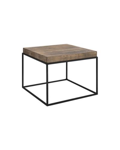 Artwood Carlisle sivupöytä silver back 65x65cm