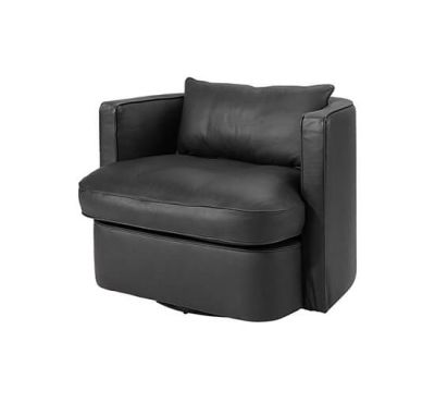 Artwood Joan-nahkanojatuoli, titanic anthracite