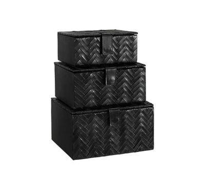 Artwood Fontana Box Black set of 3