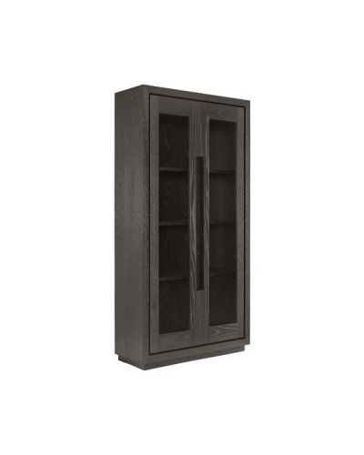 Artwood Hunter vitriinikaappi tummanharmaa