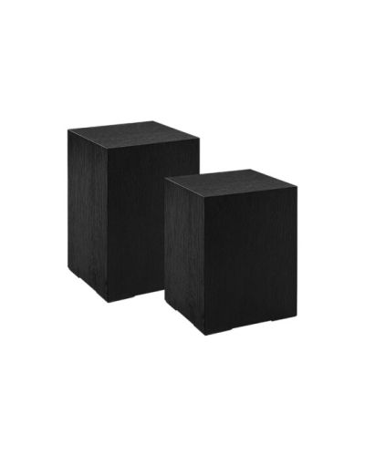 Artwood Trent sivupöytä musta 2 kpl