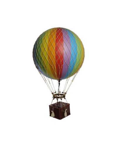 Authentic Models Jules Verne kuumailmapallo LED sateenkaari