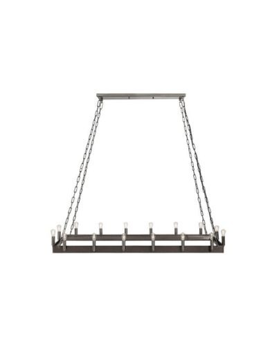 Artwood Crown Rectangular kattovalaisin antique iron