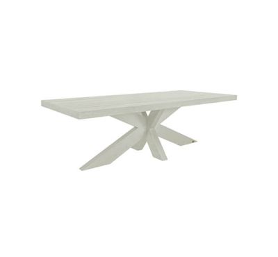 Artwood Hunter-ruokapöytä ivory mist 240x110cm