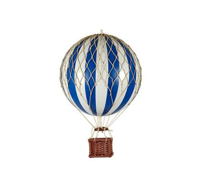 Authentic Models Travels Light Hot Air Balloon Blue/White