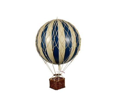 Authentic Models Travels Light Hot Air Balloon Navy Blue