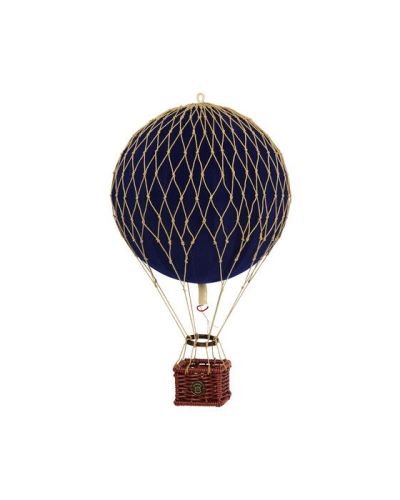 Authentic Models Travels Light Hot Air Balloon Velvet Blue