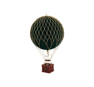 Authentic Models Travels Light Hot Air Balloon Velvet Green