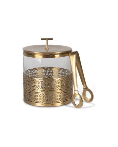 Authentic Models Art Deco Ice Bucket