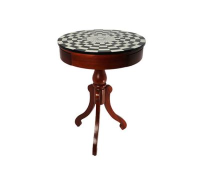 Authentic Models Chess Side Table Brown