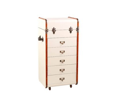 Authentic Models Stateroom Drawers Off-White L