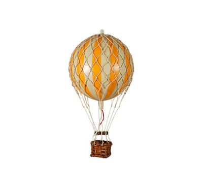 Authentic Models Floating The Skies Hot Air Balloon Orange