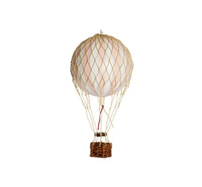Authentic Models Floating The Skies Hot Air Balloon Pink