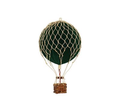 Authentic Models Floating The Skies Hot Air Balloon Velvet Green