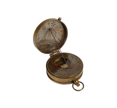 Authentic Models Mini Compass Antique Brass