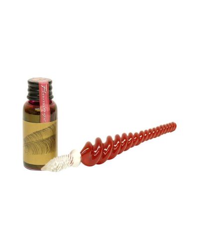 Authentic Models Calligraphy Set Red