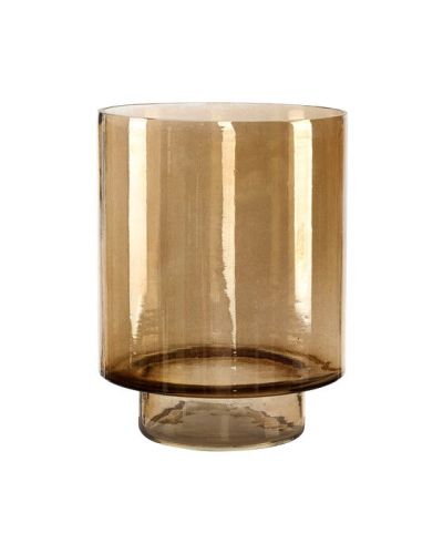 Artwood Reef Candle Holder Smoke Brown