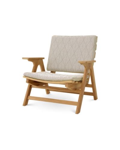 Eichholtz Oceanview-nojatuoli, luonnonvärinen tiikki