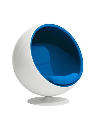 Studio Eero Aarnio Pallotuoli ea-kangas 08 sininen