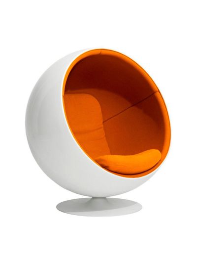 Studio Eero Aarnio Pallotuoli ea-kangas 03 oranssi