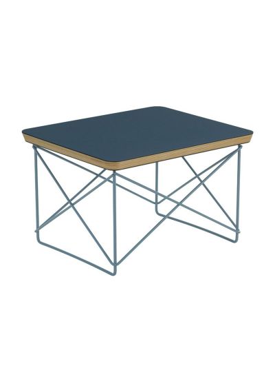 Vitra Eames occasional table ltr -sivupöytä sininen linoleumi / sininen