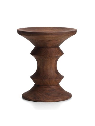 Vitra Stool-jakkara model c tumma pähkinä