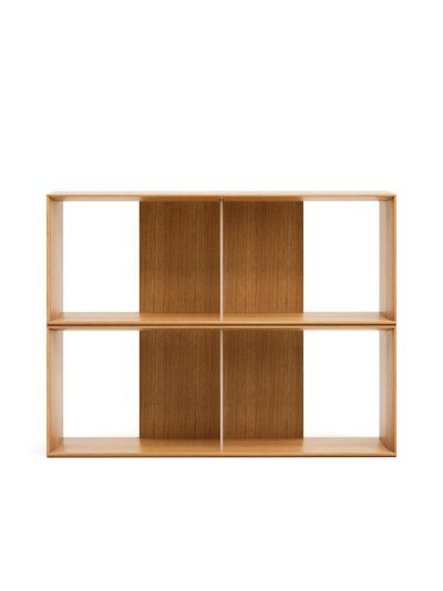 Kave Home Litto-hylly 2-osainen tammi 101 x 76 cm