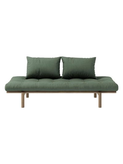 Karup Design Pace-futonsohva olive green/ruskea