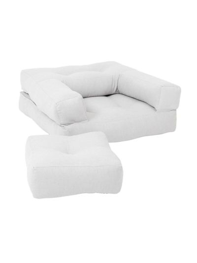 Karup Design Mini cube -nojatuoli light grey