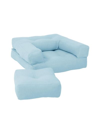 Karup Design Mini cube -nojatuoli light blue