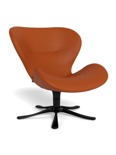 Conform Daisy-nojatuoli dinara-nahka cognac / musta