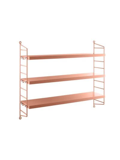 String pocket -hylly blush