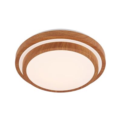 Lindby - Vaako LED-kattovalaisin, metalli, puun ulkonäkö