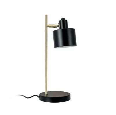 Dyberg Larsen - Ocean pöytävalaisin, musta/messinki, 43 cm