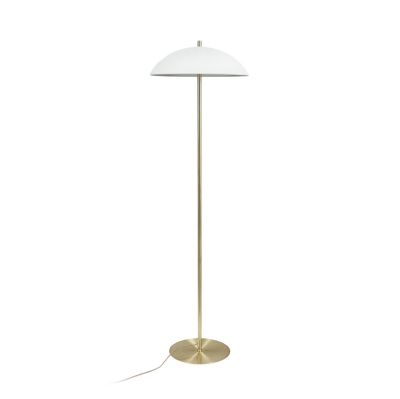 Dyberg Larsen - Globus-maavalaisin, korkeus 150 cm, beige/messinki
