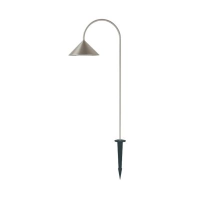 FRANDSEN - Grasp LED-maapiikkivalo, ruostumaton teräs, korkeus 82 cm, metalli