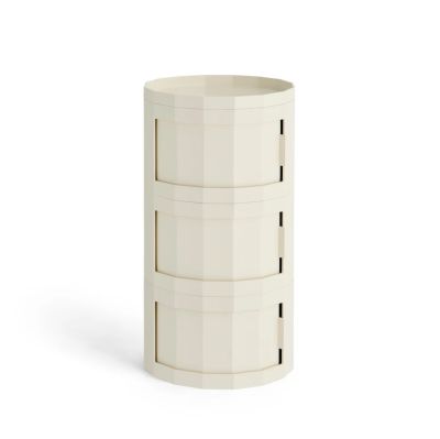 HAY - Facet Cabinet 30 sivukaappi, kermanvärinen, ABS