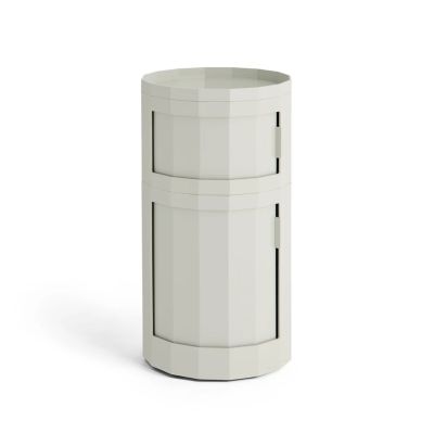 HAY - Facet Cabinet 110 sivukaappi, harmaa, ABS